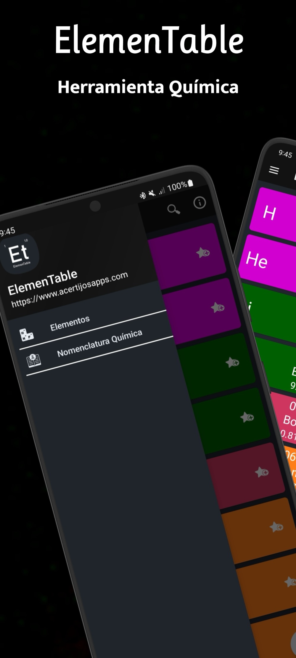 ElemenTable — Screenshots 1