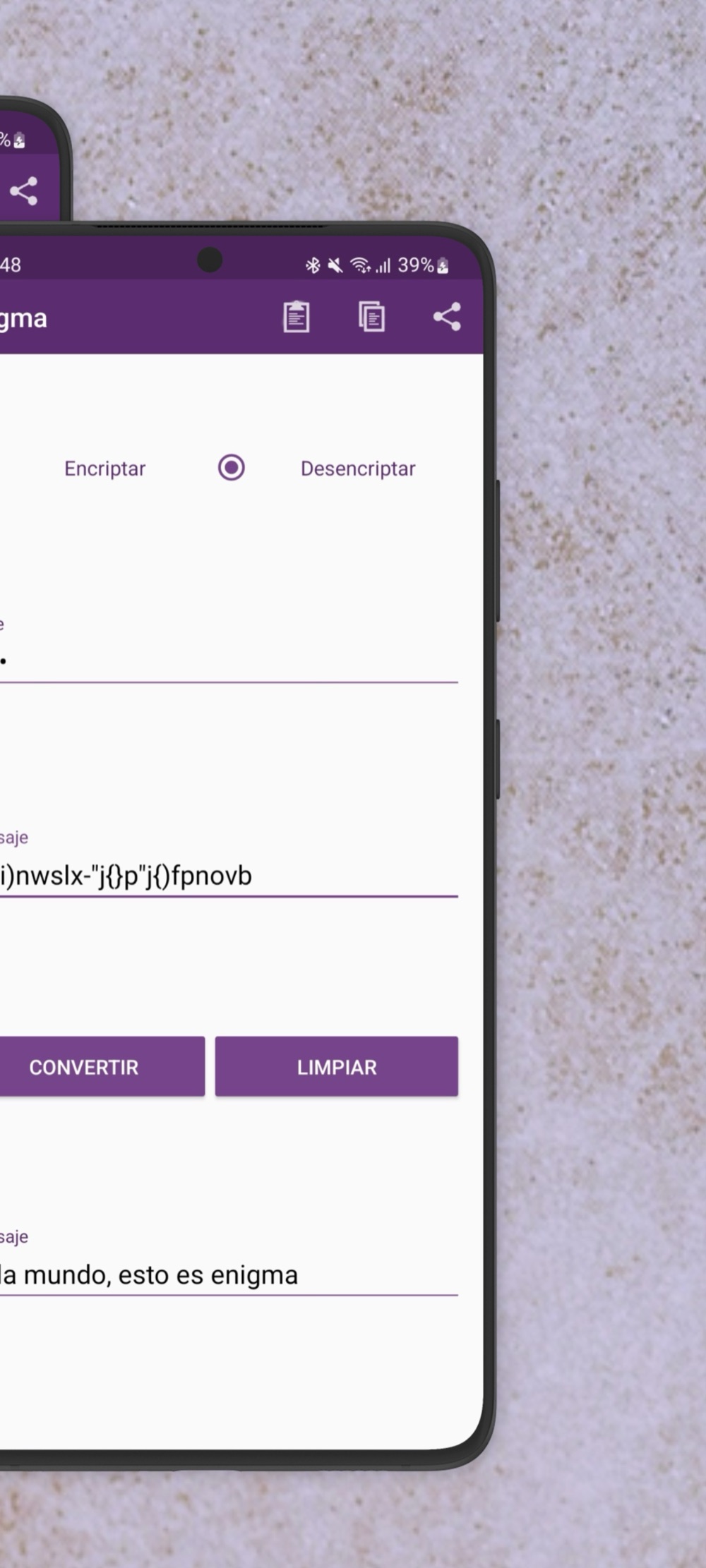 Enigma — Capturas 2
