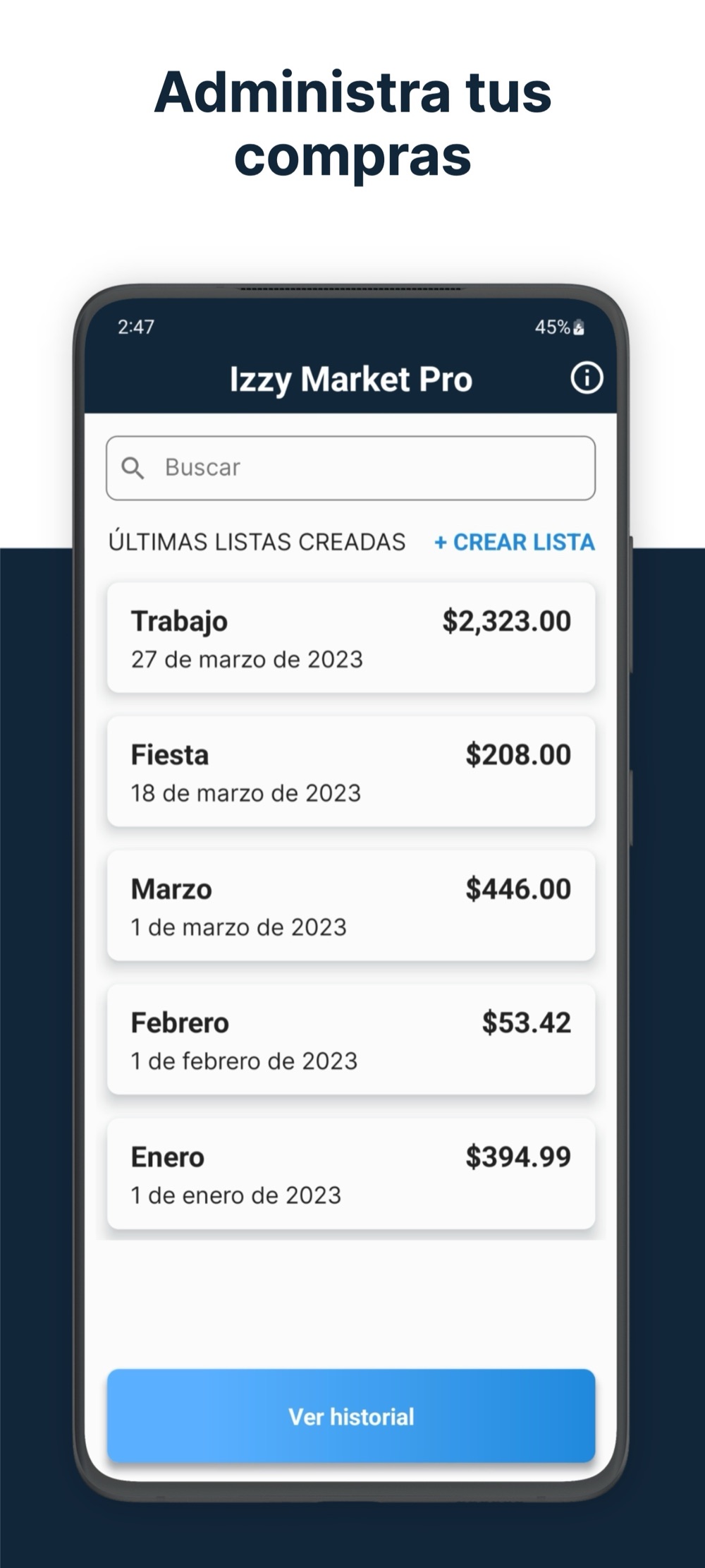 Izzy Market Pro — Screenshots 2