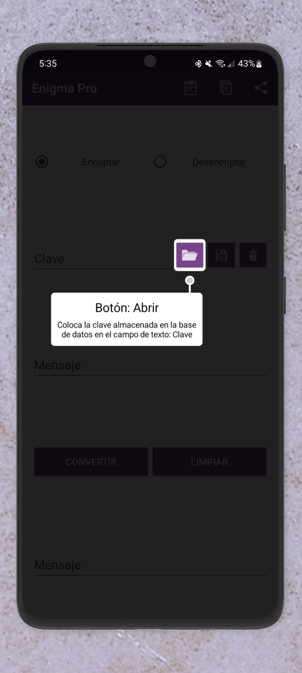 Enigma Pro — Capturas 4