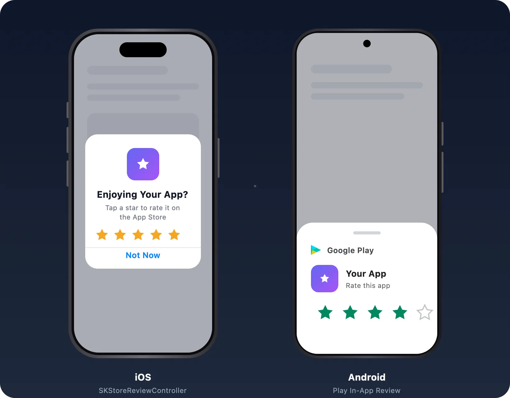 react-native-in-app-store-review — Vista previa